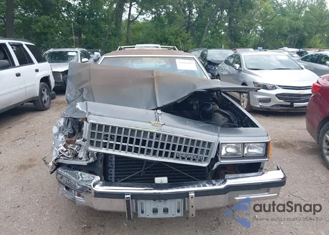 1986 Chevrolet Caprice Ls из США, поврежденный, VIN 1G1BN35Y3GX198075
